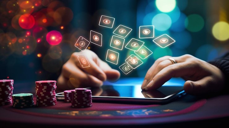 Tampilan live casino dengan dealer nyata di mariatogel